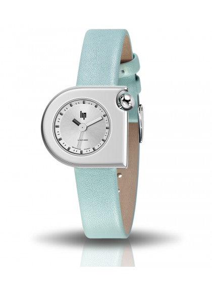 Lip Watch - Mach 2000 mini with blue leather strap – ABP Concept
