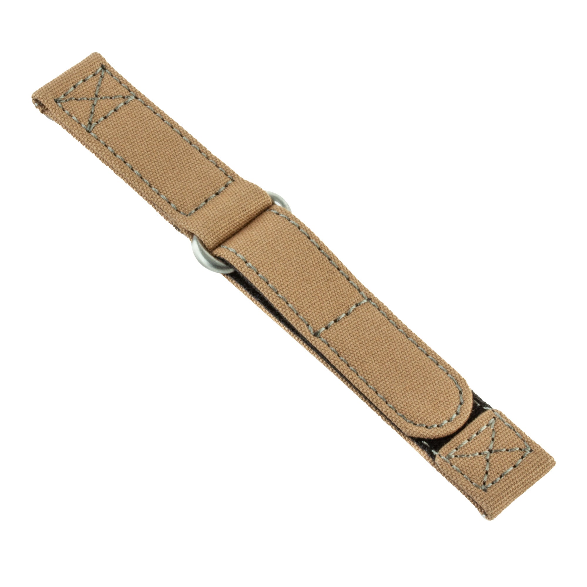 Velcro leather watch band - Nylon / Fabric
