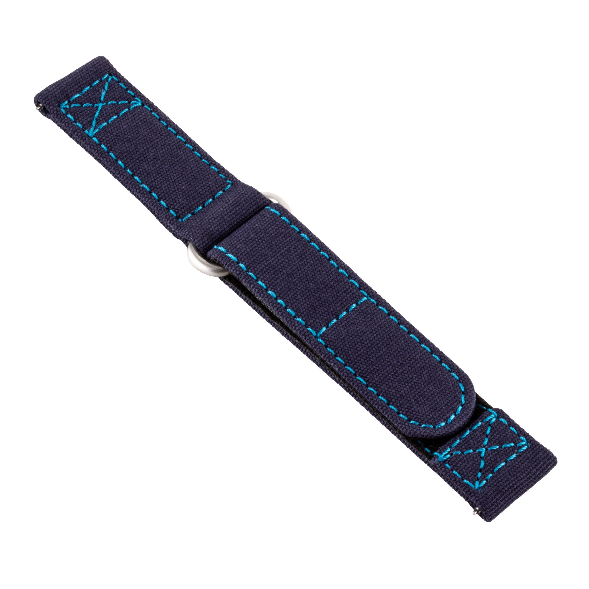 Blue Velcro Fabric Belt