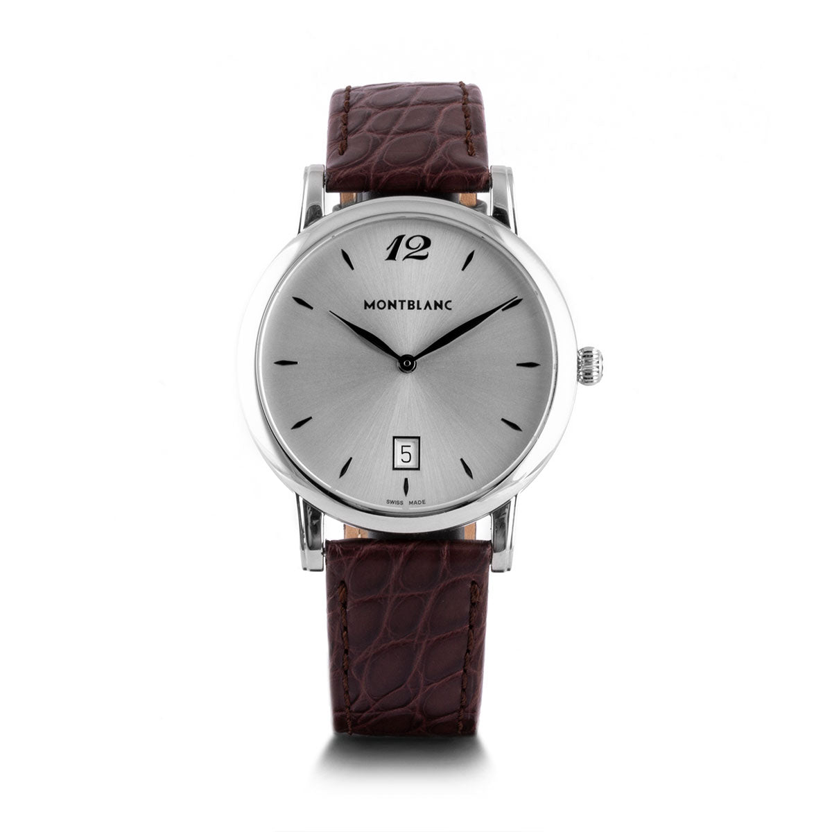 Montre d'occasion - Montblanc - Star Classique - 1100€ - watch band leather strap - ABP Concept -