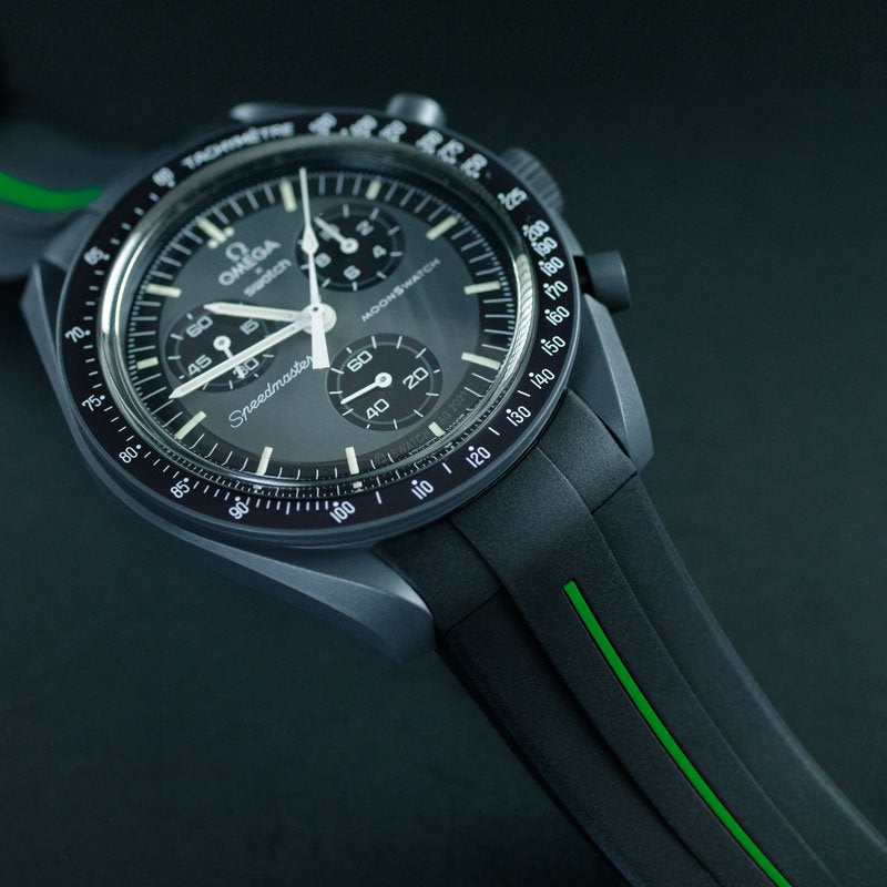 Omega MoonSwatch - Bracelet de montre cuir Mission to Alligator – ABP  Concept