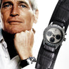 Bracelet bund vintage Paul Newman Daytona - Bracelet-montre cuir - Alligator (noir, marron, gris, bleu) - watch band leather strap - ABP Concept -