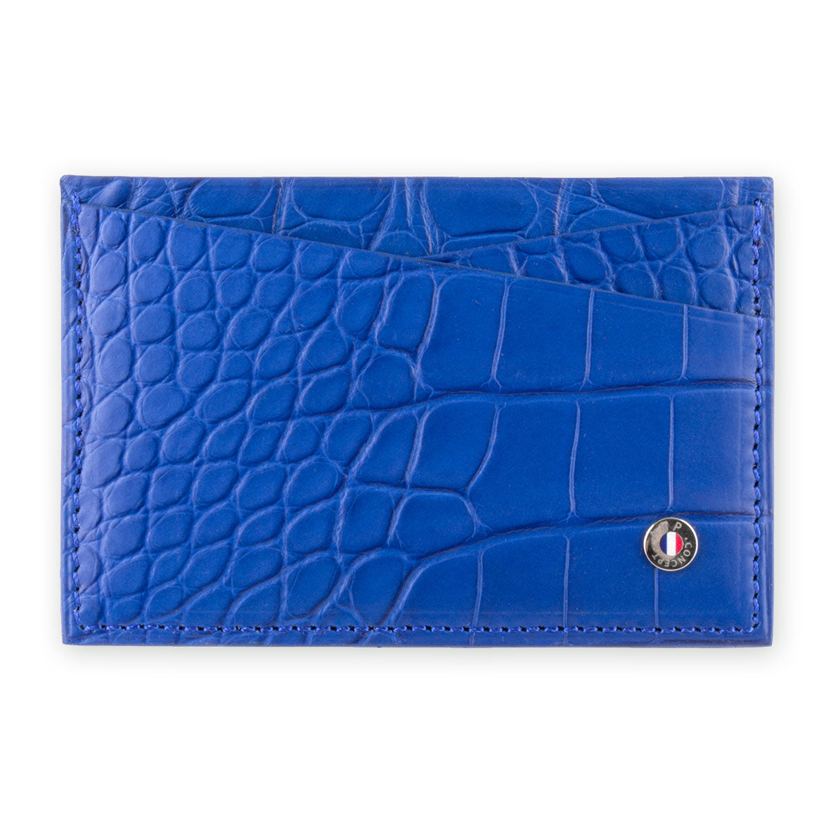 Portefeuille En Cuir Véritable Medifier - Motif Crocodile, Porte-cartes, Porte-monnaie, Taille 9,5x11,5 Cm