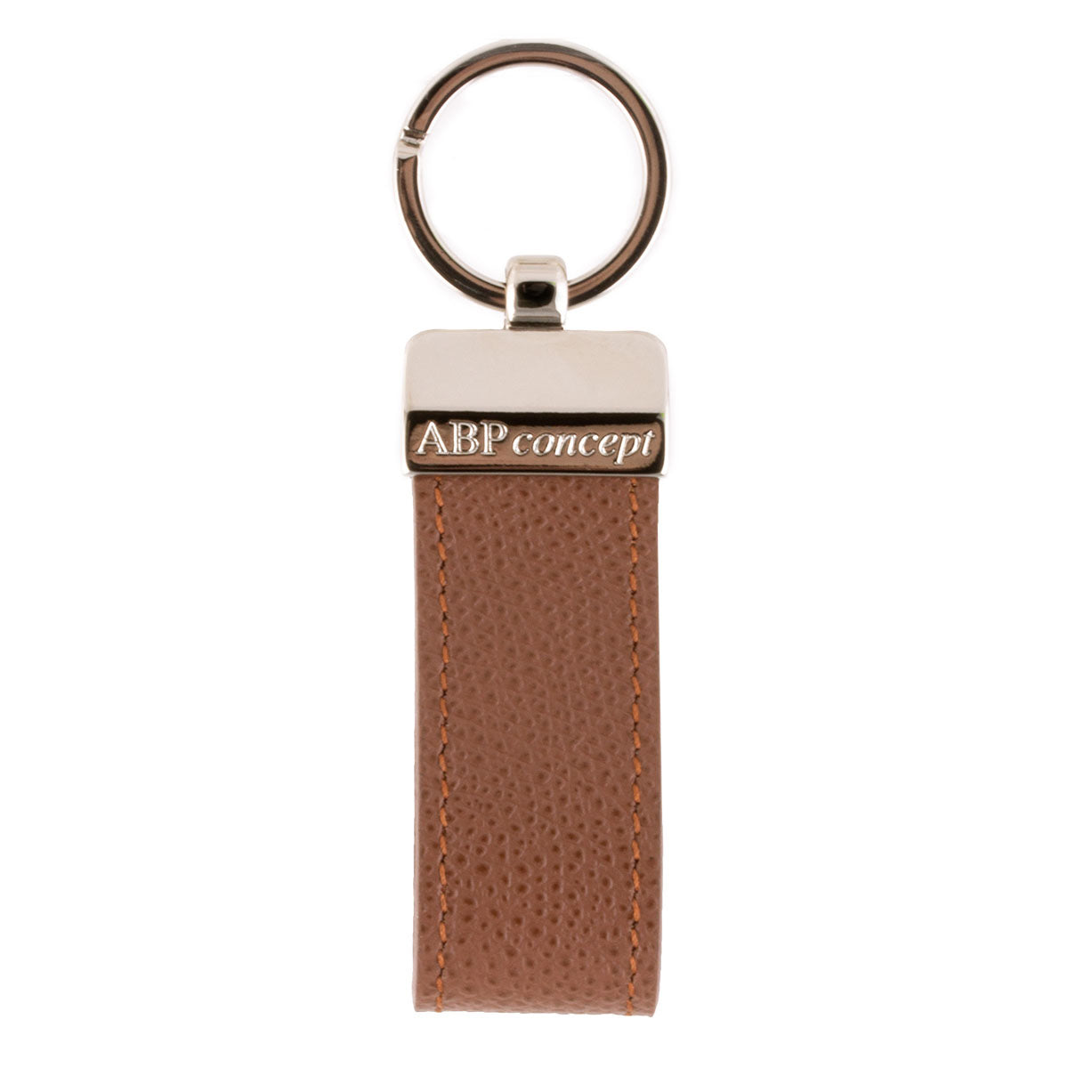 "Essential" leather key holder - Grained calf (black, blue, green, brown, orange...)