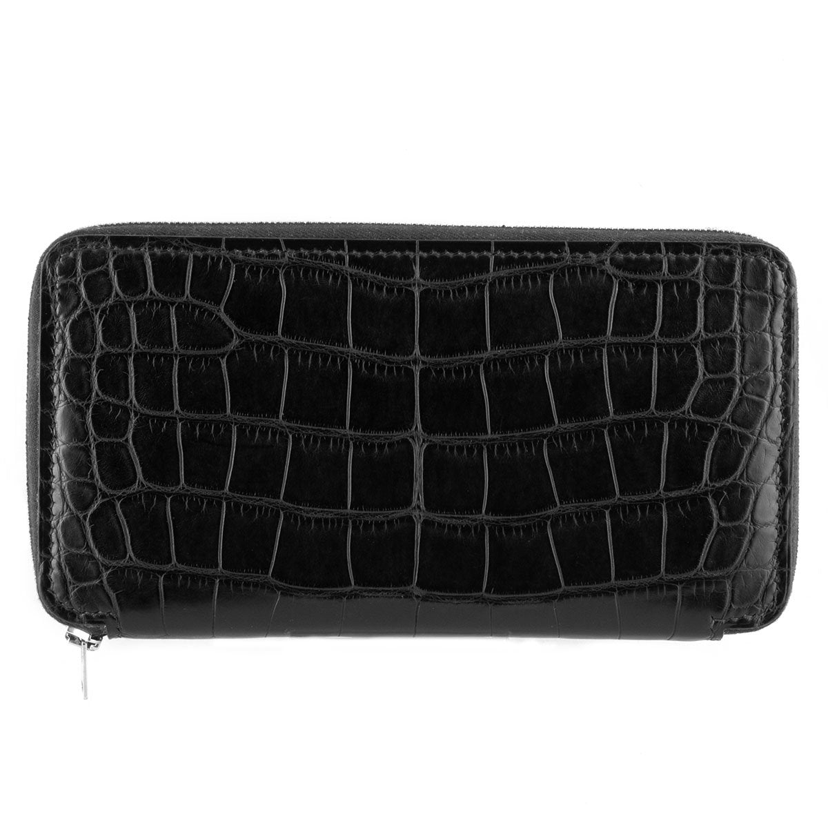 Louis Vuitton Black Alligator Zippy Wallet