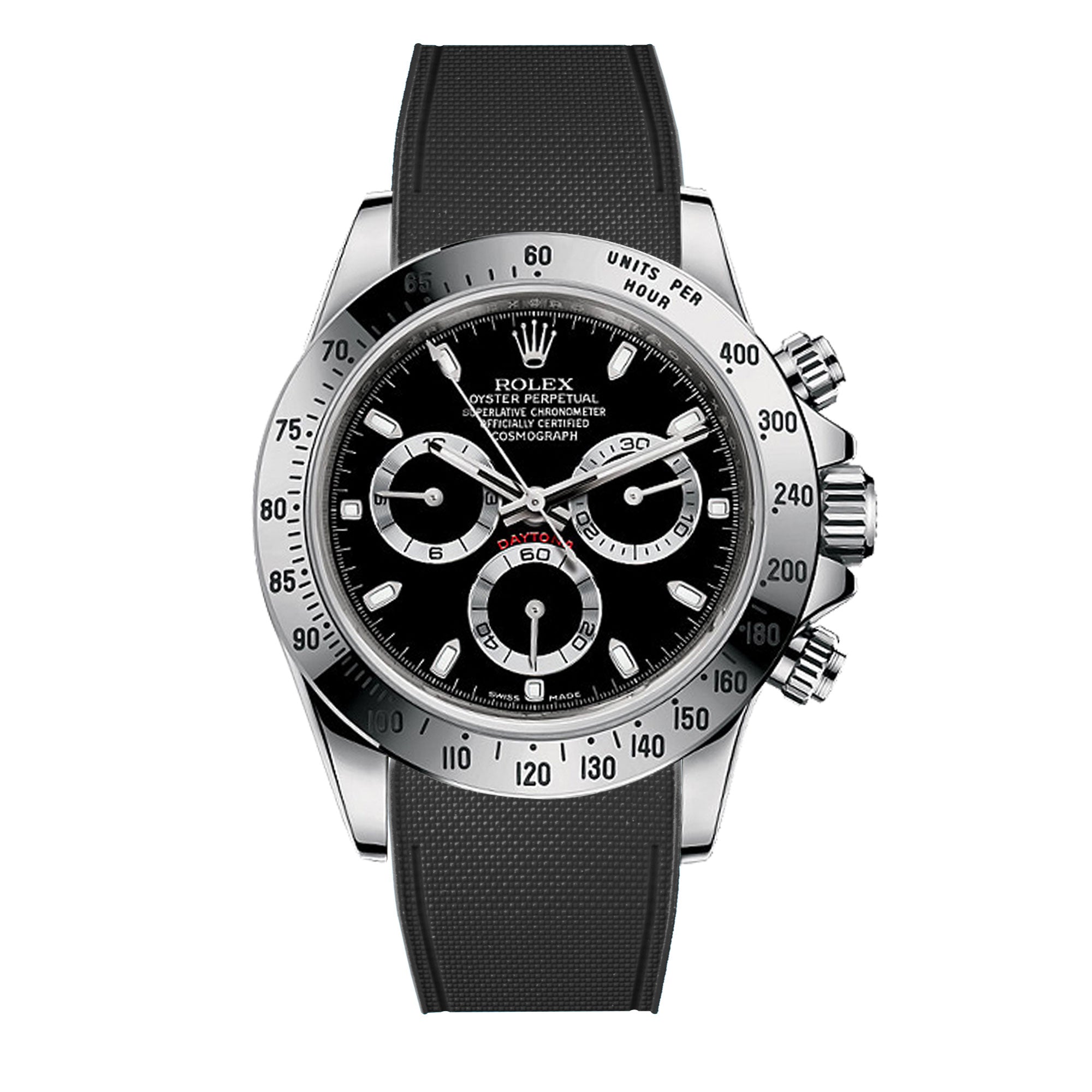 R rubber watch band for Rolex Daytona & bracelet – ABP Concept