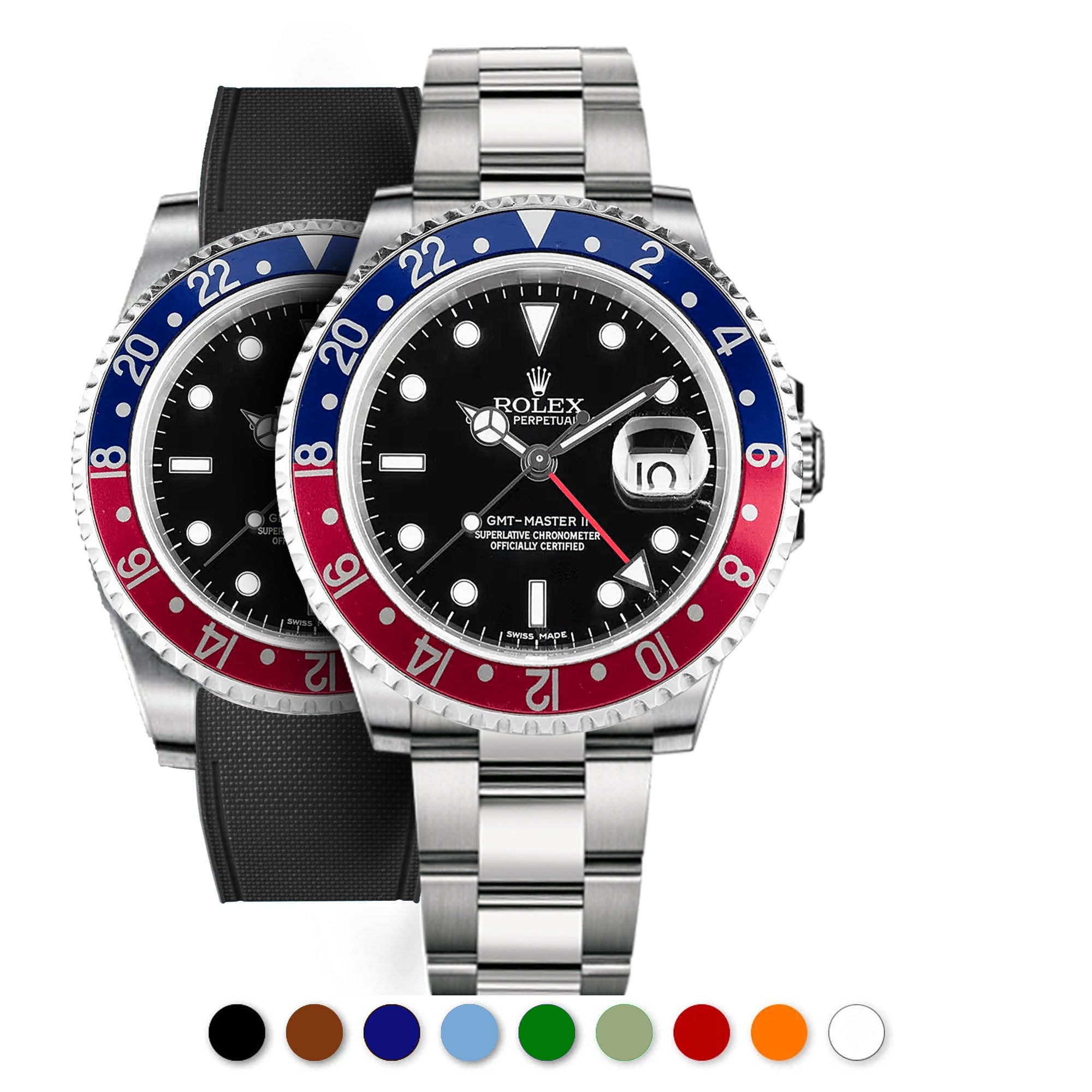 Rubber Gmt Pepsi Ceramic Vintage Rolex Gmt Master Ii Rolex Pepsi