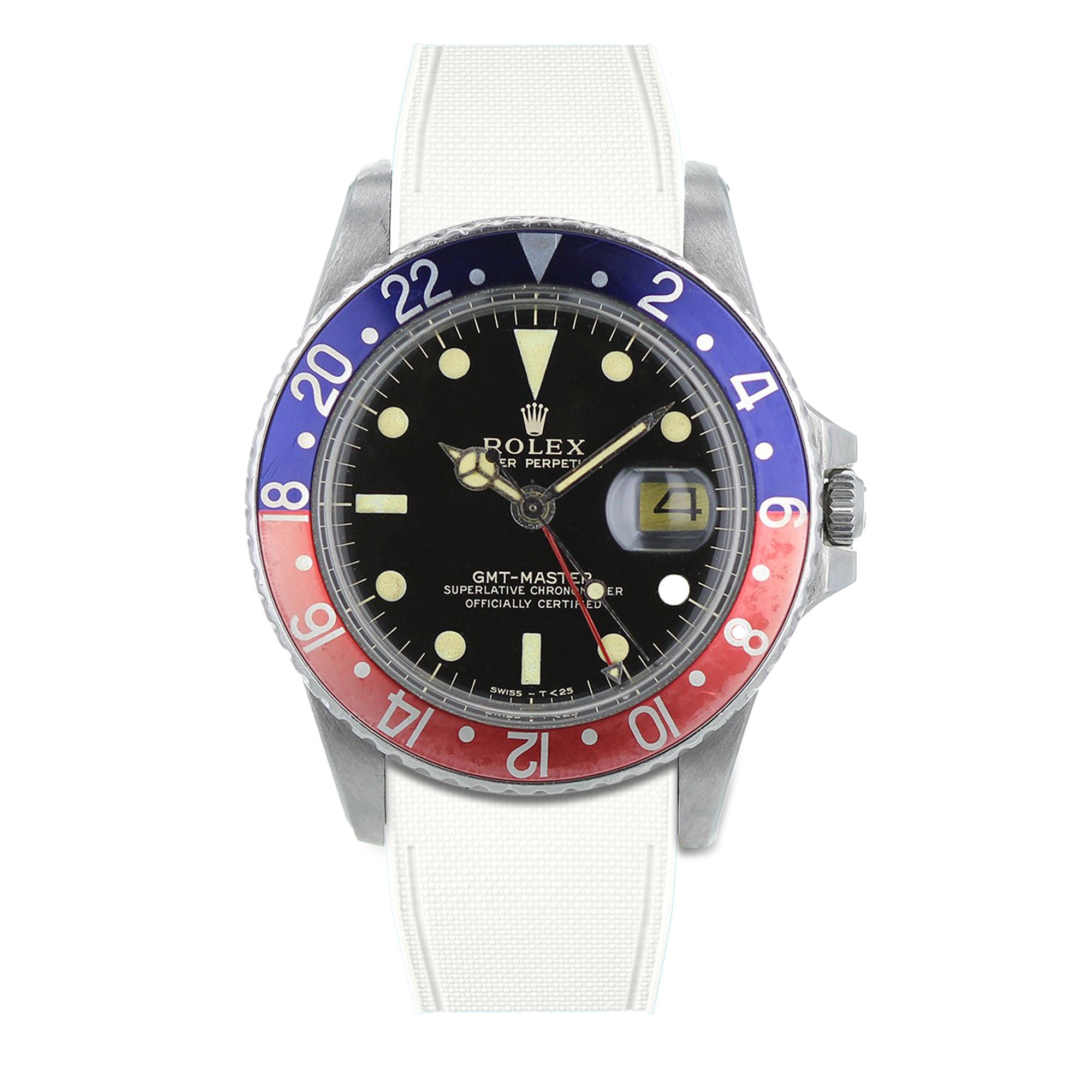 Rolex – R strap Premium - Bracelet-montre caoutchouc motif cordura pour GMT Master  & bracelet Oyster