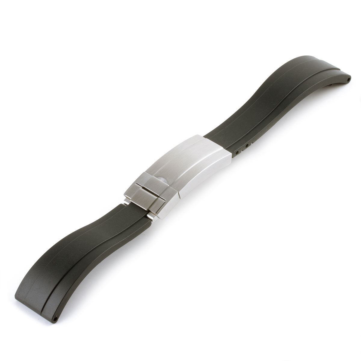 Rolex Oysterflex type 20mm rubber integrated watch band – ABP