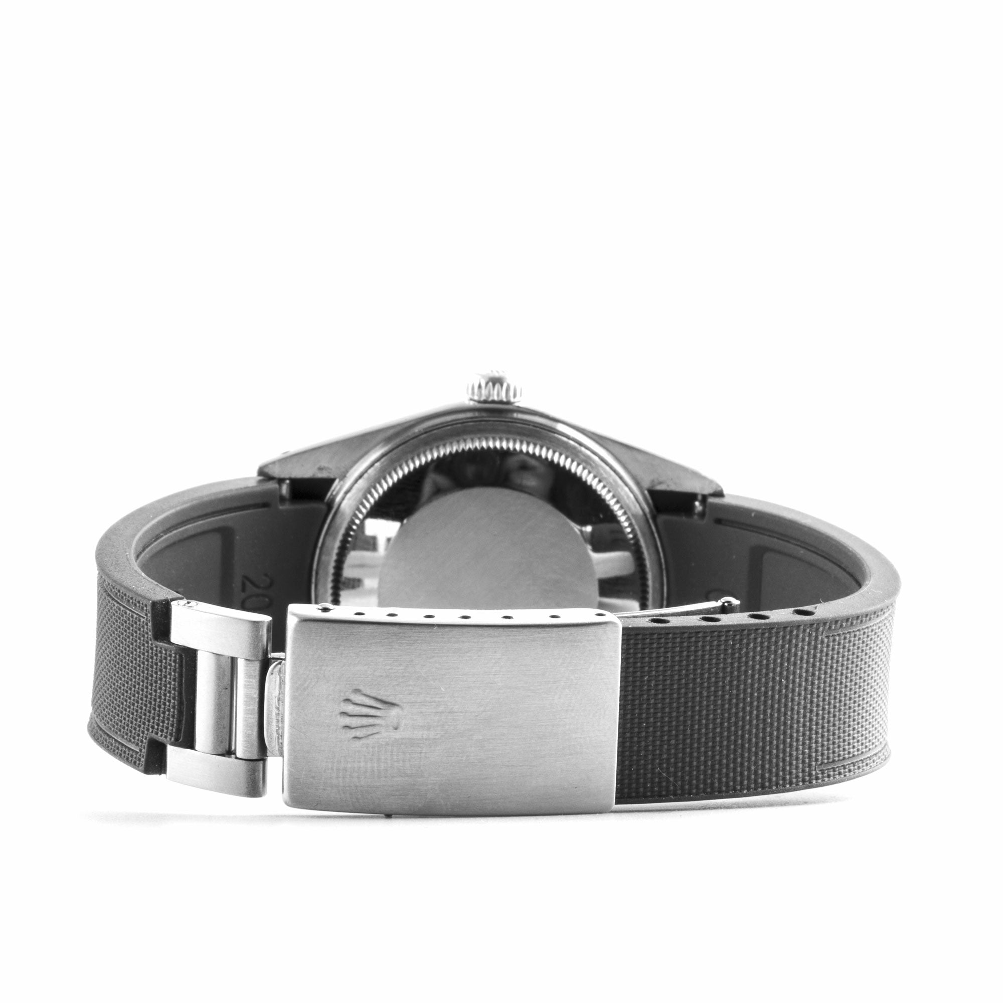 ​Rolex - R Strap Premium – Cordura pattern rubber watch band for GMT Master & Oyster bracelet