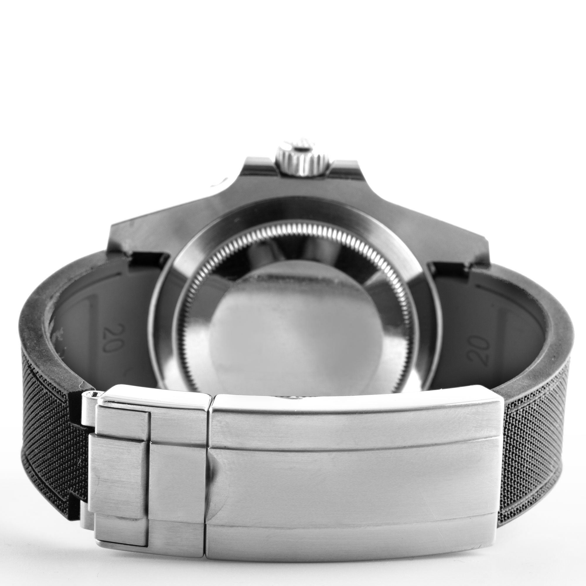 ​Rolex - R Strap Premium – Cordura pattern rubber watch band for GMT Master II ceramic & Jubilee strap