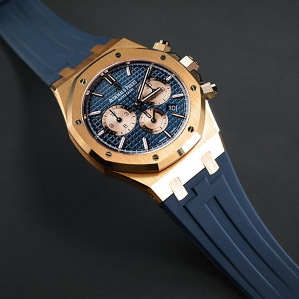 Audemars Piguet Rubber B strap Royal Oak 41mm on alligator