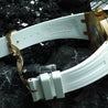 Audemars Piguet - Rubber B - Bracelet caoutchouc pour Royal Oak 41mm sur alligator - Série classique - watch band leather strap - ABP Concept -