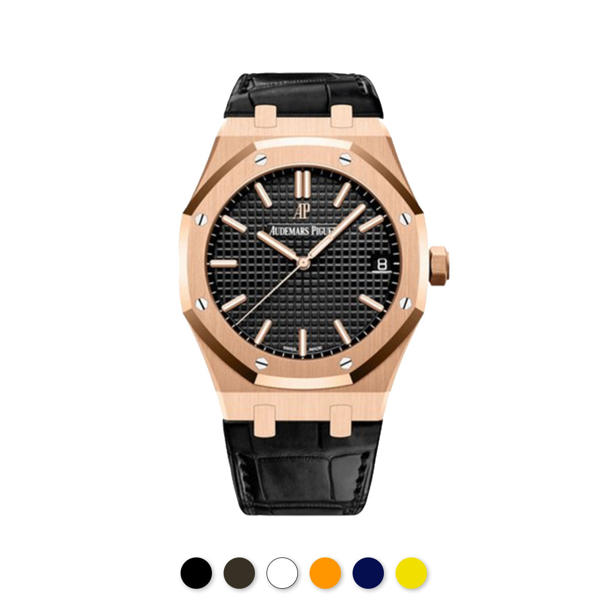 Audemars Piguet - Rubber B strap for Royal Oak 41mm on alligator - Classic Series