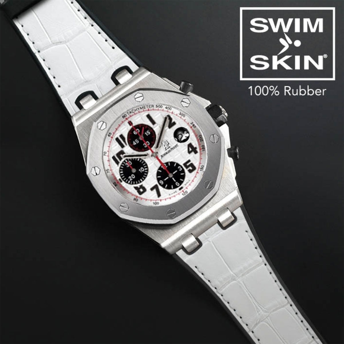 Audemars Piguet - Rubber B - Bracelet caoutchouc pour Royal Oak Offshore 42mm - SwimSkin® - watch band leather strap - ABP Concept -