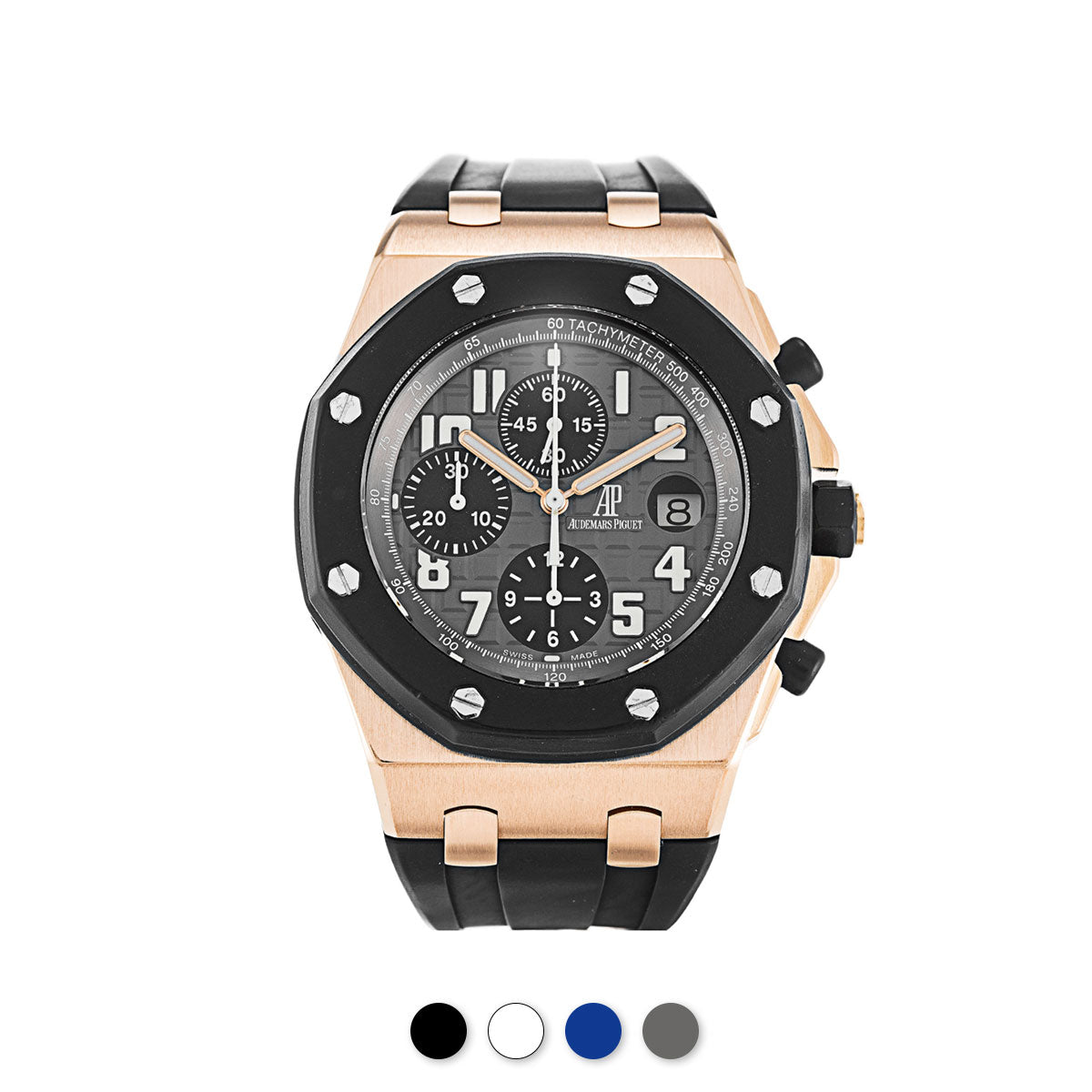 Ap Royal Oak 44mm Audemars Piguet Rubber B Strap For Royal Oak