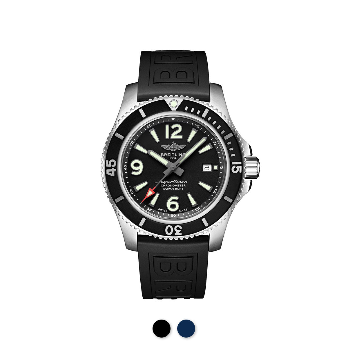 Breitling Rubber B strap for Superocean 44mm Bund Series – ABP