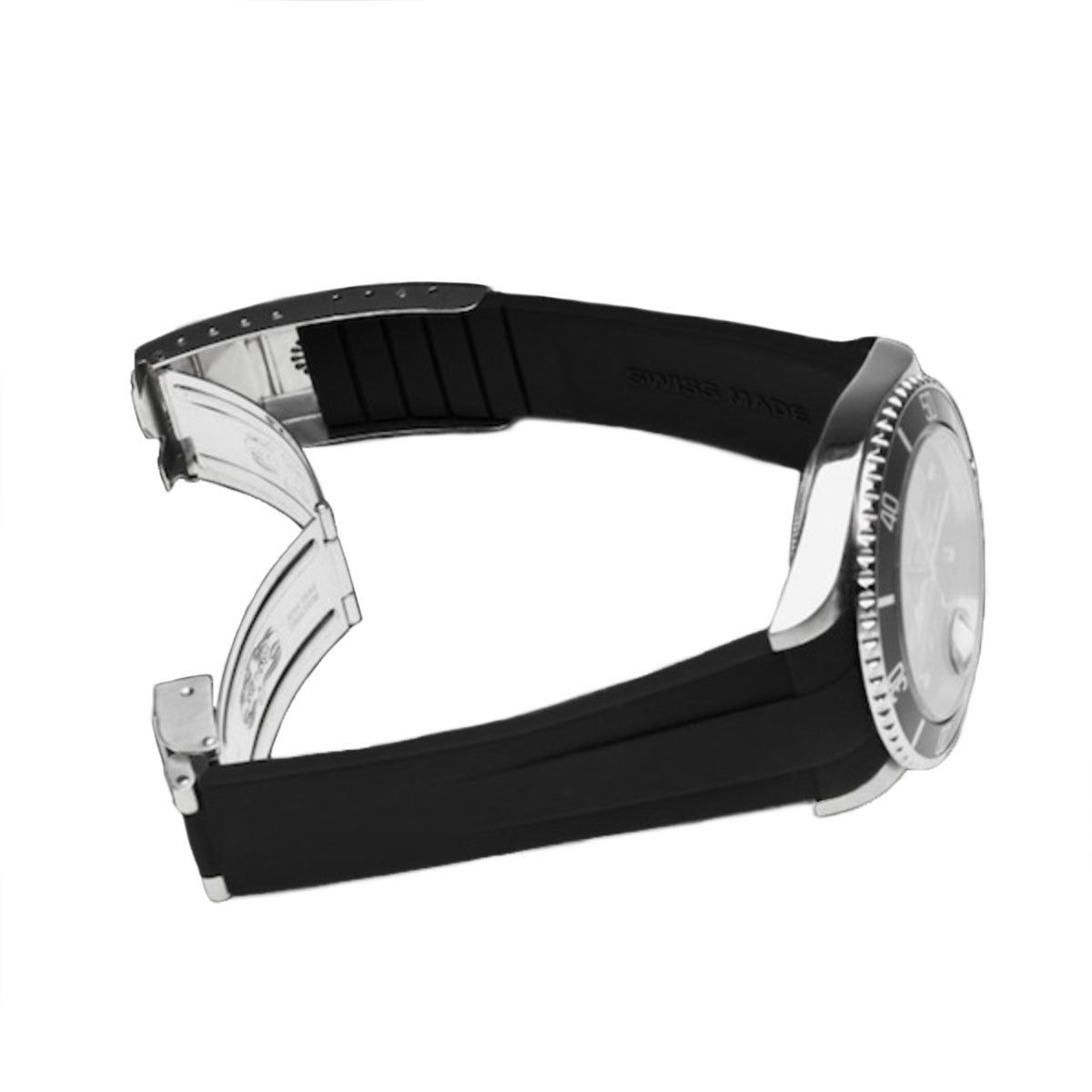 Rolex - Rubber B - Bracelet caoutchouc pour GMT Master - Série classique - watch band leather strap - ABP Concept -