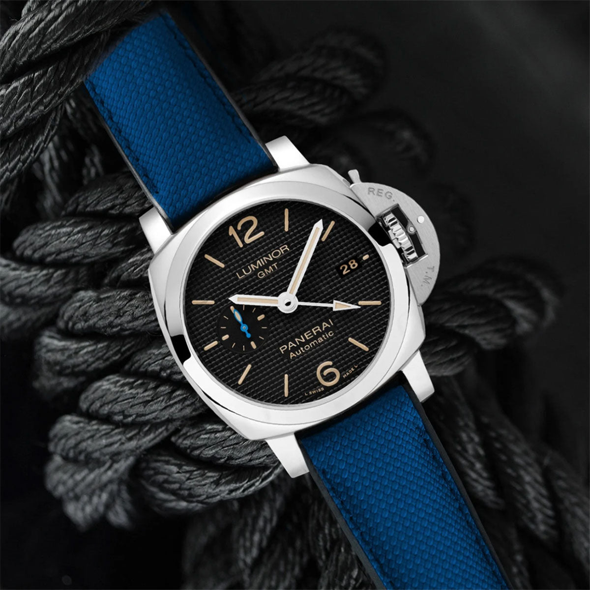 Panerai Rubber B strap for 40mm and 42mm models SwimSkin