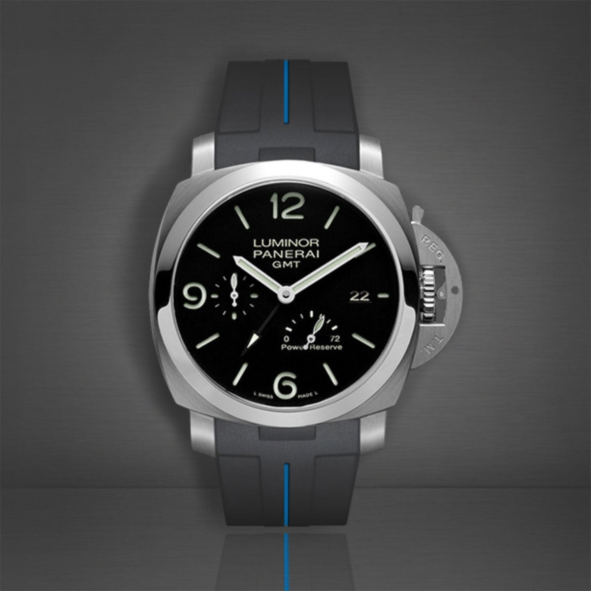 Panerai Rubber B strap for Luminor 1950 44mm (Type II) – ABP Concept
