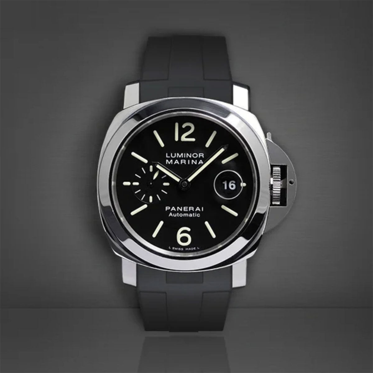 Panerai - Rubber B - Bracelet caoutchouc pour Luminor et Luminor Marina 44mm - watch band leather strap - ABP Concept -