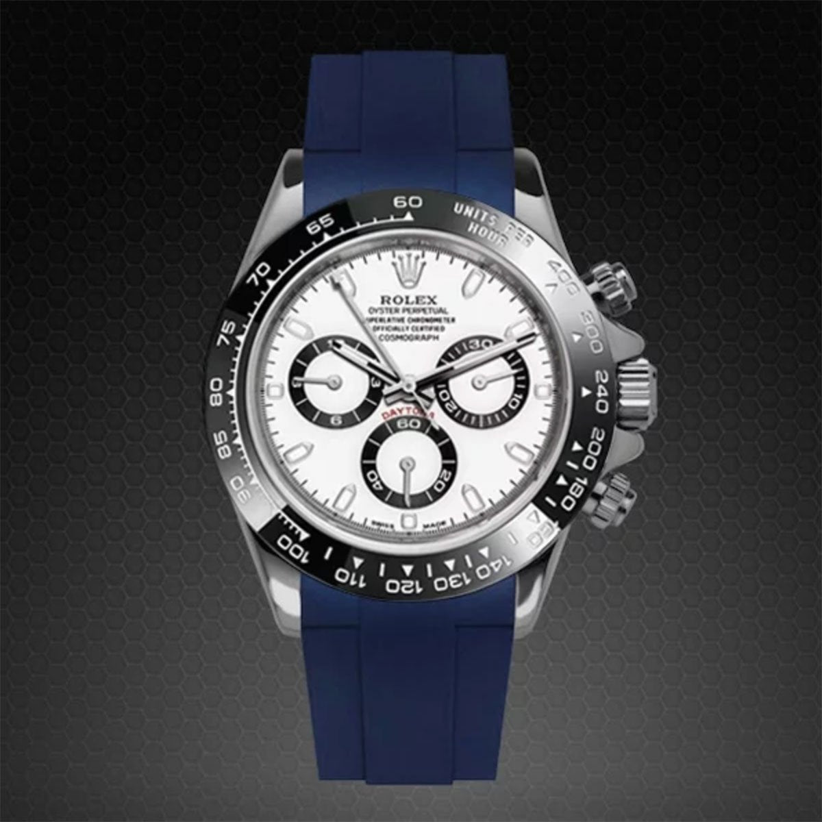 Rolex - Rubber B strap for Daytona Oyster Bracelet Ceramic 