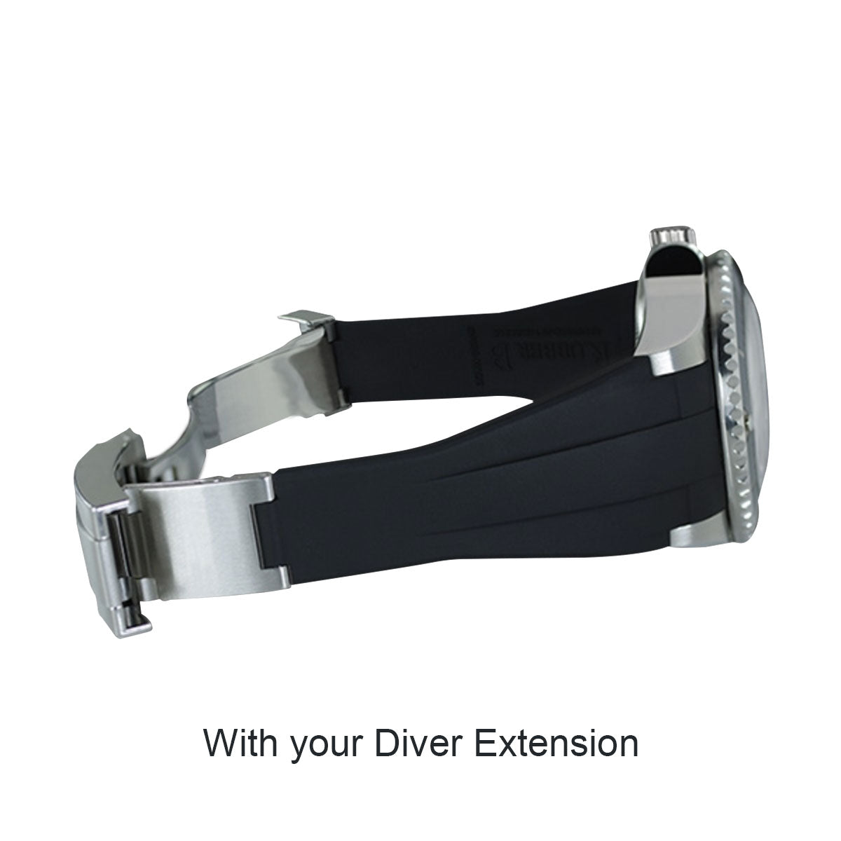 Rolex Rubber B strap for Deepsea 116660 Glidelock Edition