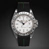 Rolex - Rubber B - Bracelet caoutchouc pour Explorer II 40mm - Série boucle ardillon - watch band leather strap - ABP Concept -