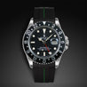 Rolex - Rubber B - Bracelet caoutchouc pour GMT Master II Non-Ceramic - Série boucle ardillon - watch band leather strap - ABP Concept -