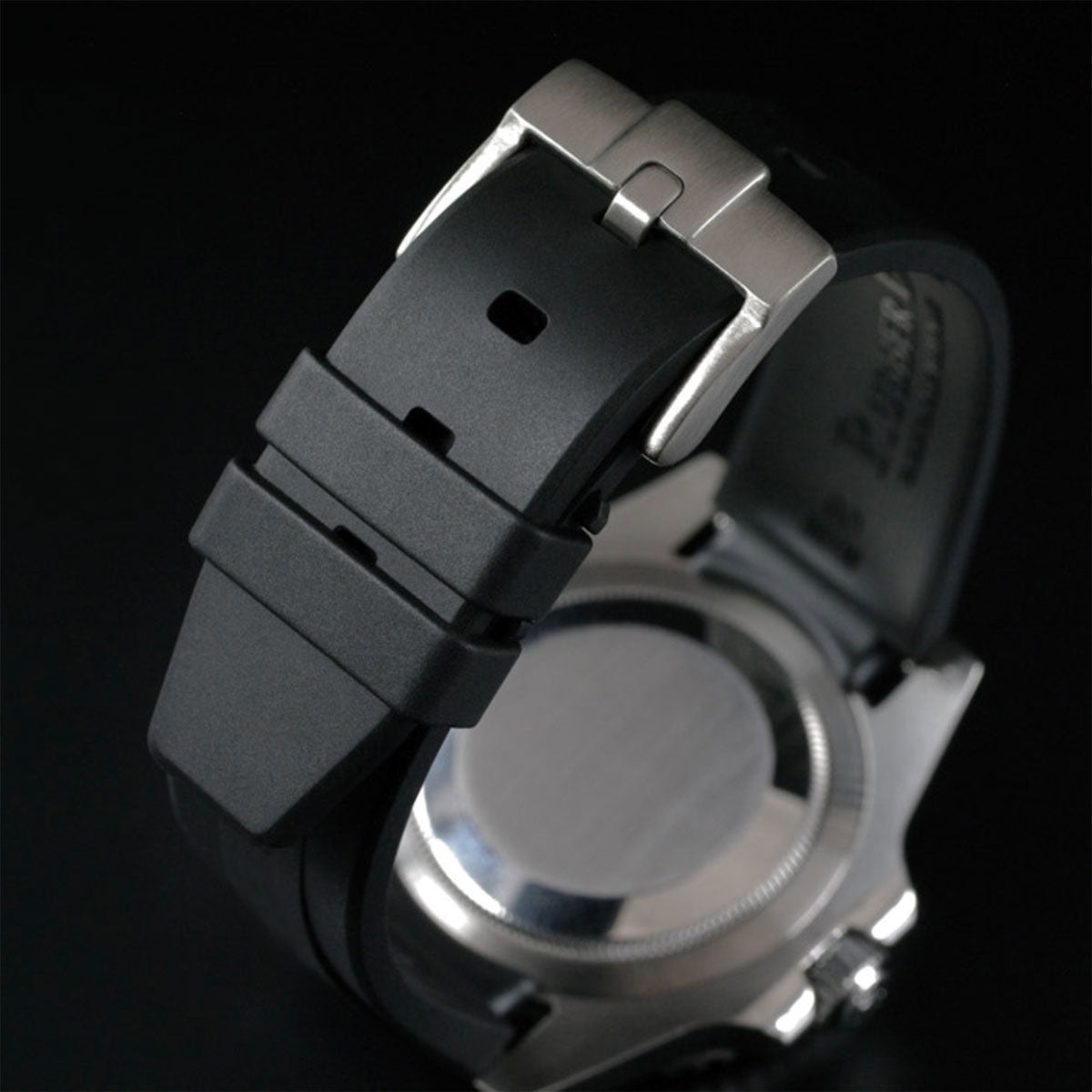 Rolex Jubilee / President Bracelet - Rubber B - Bracelet caoutchouc pour Oyster Perpetual / Datejust 31mm - Série boucle ardillon - watch band leather strap - ABP Concept -
