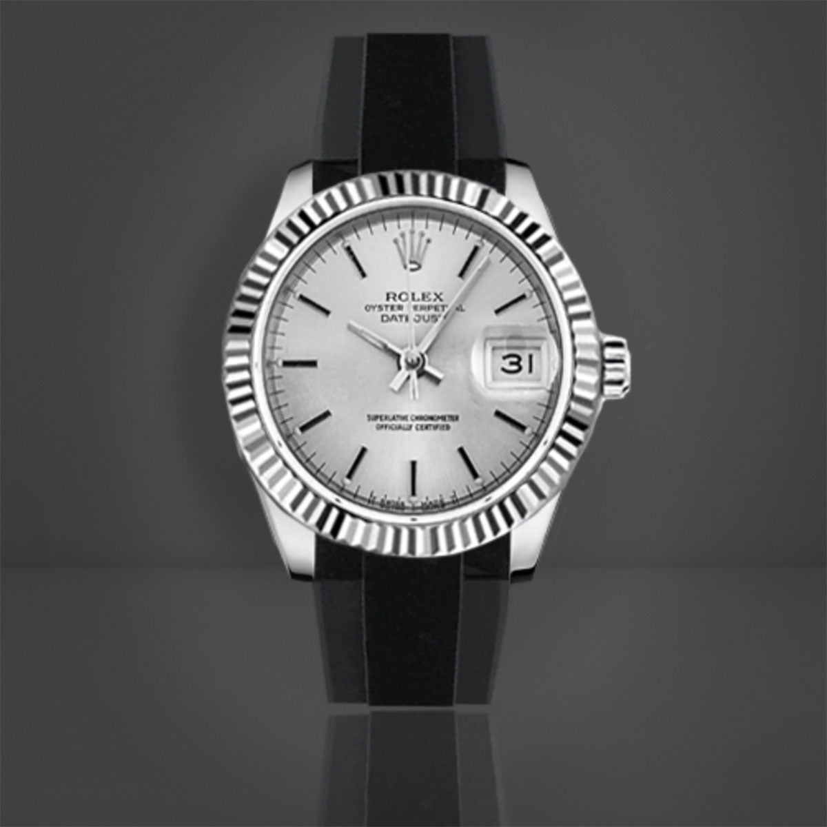 Rolex Rubber B strap for Oyster Perpetual Datejust 31mm – ABP