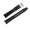 Rolex - Rubber B - Bracelet caoutchouc pour Yachtmaster 35mm - Série boucle ardillon - watch band leather strap - ABP Concept -