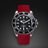 Rolex - Rubber B - Bracelet caoutchouc Sea-Dweller 4000 - Série boucle ardillon ref. 116600 - watch band leather strap - ABP Concept -