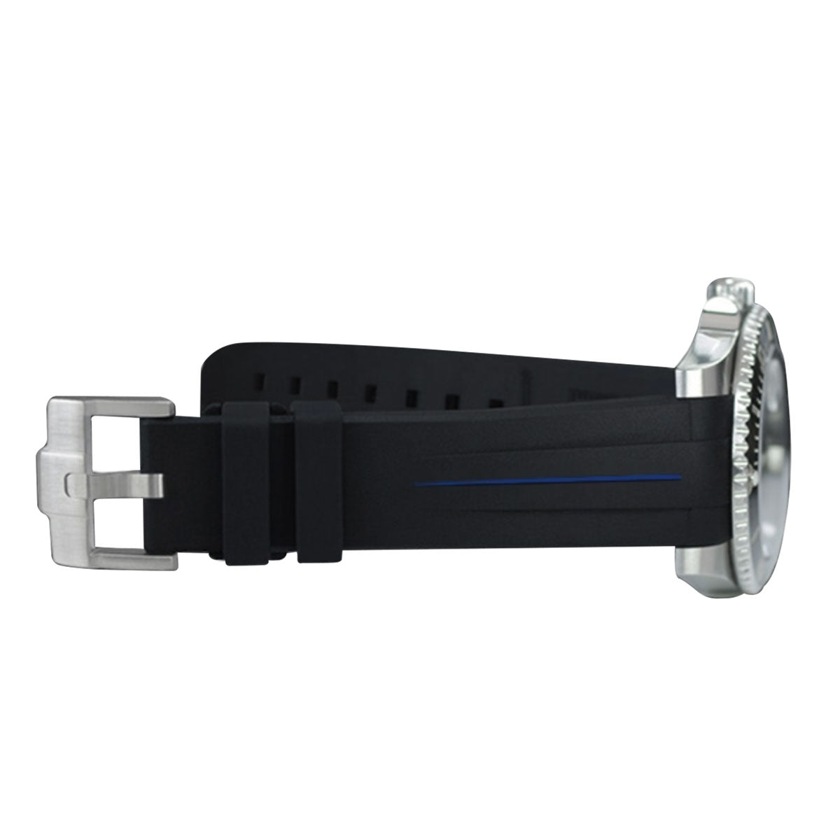 Rolex - Rubber B - Bracelet caoutchouc pour Sea-Dweller - Série boucle ardillon - watch band leather strap - ABP Concept -