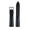 Rubber B - Bracelet caoutchouc en Veau - Série Structure base Noire - watch band leather strap - ABP Concept -