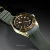 Tudor - Rubber B - Bracelet caoutchouc pour Black Bay Bronze 43mm - Série boucle ardillon - watch band leather strap - ABP Concept -