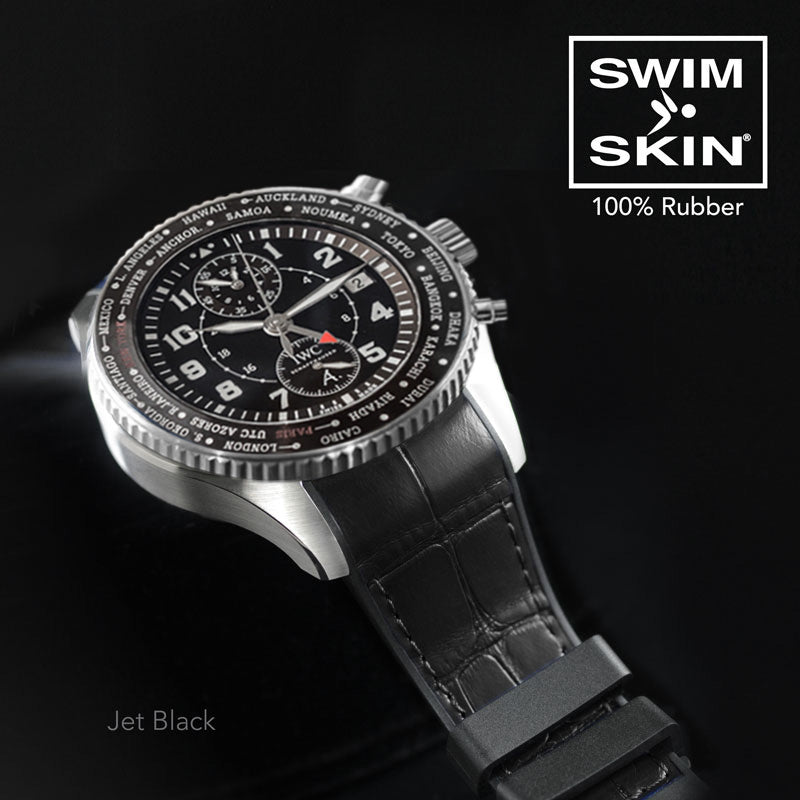 IWC - Rubber B - Bracelet caoutchouc pour Timezoner - SwimSkin®