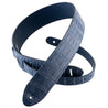 Sangle guitare cuir - Alligator (noir, marron, bleu) - watch band leather strap - ABP Concept -