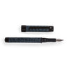 Stylo plume cuir – Acier rhodium / Doré / Métal noir – Alligator - watch band leather strap - ABP Concept -