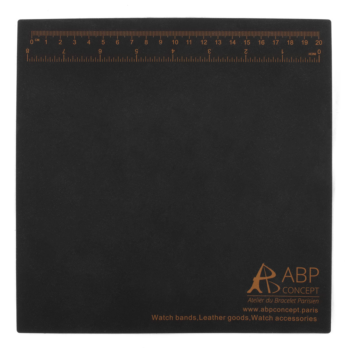 Tapis de changement de bracelets - watch band leather strap - ABP Concept -